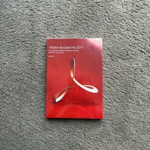 Adobe Acrobat Pro 2017 Boxed | Perpetual License (For 2 PCs) DVD for Windows New